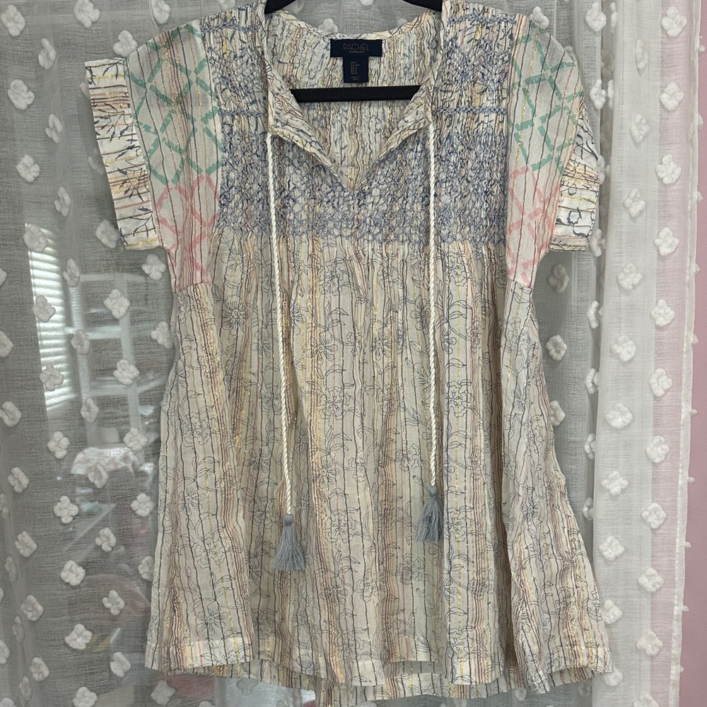 RACHEL Rachel Roy Pastel Patterned Tunic